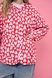 Women's lightweight red jacket with a 'White Hearts' print