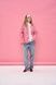 Women's lightweight red jacket with a 'White Hearts' print