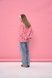 Women's lightweight red jacket with a 'White Hearts' print