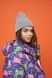 Women's grey cotton hat