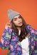 Women's grey cotton hat