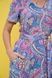 Viscose maxi dress "Abstract"