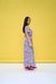 Viscose maxi dress "Abstract"