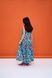Grey cotton maxi sundress with "Shrimps" print
