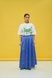 Спідниця максі лілова з принтом "Зелений кінь" LVSKy2601_2 фото 1
