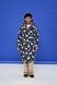 Women's dark blue winter down jacket with a 'Geese' print