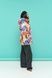 Women's lightweight pink belted jacket with a 'Corals' print