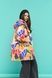 Women's lightweight pink belted jacket with a 'Corals' print