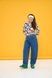 Damskie niebieskie jeansy baggy L/XL